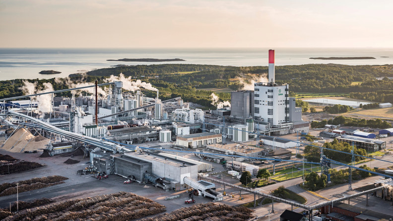 Södras massabruk i Värö